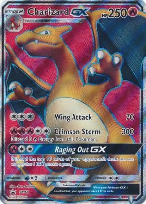 Charizard GX - SM60 - Pokemon Sun & Moon promo