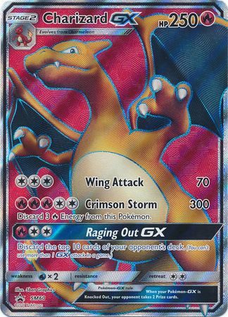 Charizard GX - SM60 - Pokemon Sun & Moon promo