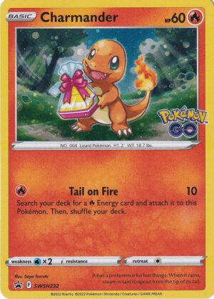 Charmander - SWSH232 - Pokemon Sword & Shield promo