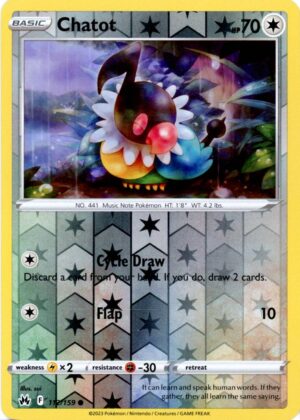 Chatot - 112/159 - Reverse