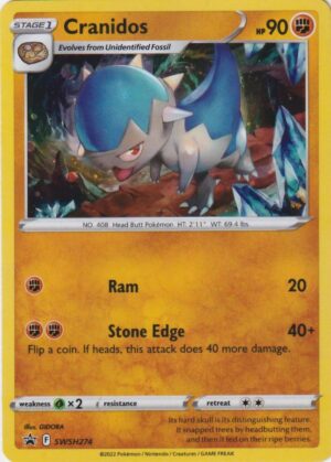 Cranidos - SWSH274 - Pokemon Sword & Shield promo