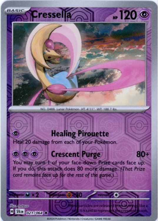 Cresselia - 021/064 - Reverse