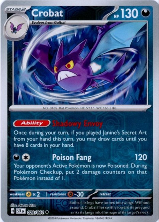 Crobat - 029/064 - Reverse