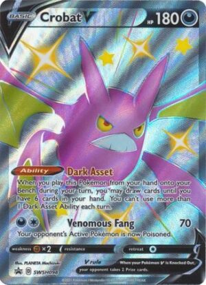 Crobat V - SWSH098 - Pokemon Sword & Shield promo