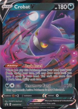 Crobat V - SWSH110 - Pokemon Sword & Shield promo