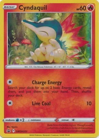 Cyndaquil - SWSH221 - Pokemon Sword & Shield promo