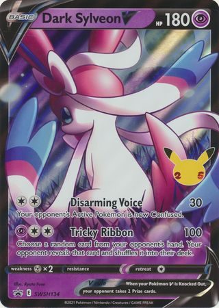 Dark Sylveon V - SWSH134 - Pokemon Sword & Shield promo