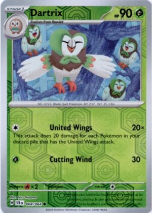 Dartrix - 004/064 - Reverse