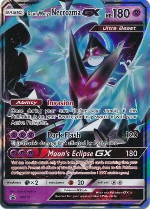 Dawn Wings Necrozma GX - SM101 - Pokemon Sun & Moon promo