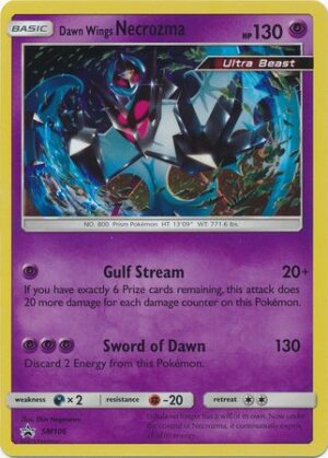 Dawn Wings Necrozma - SM106 - Pokemon Sun & Moon promo
