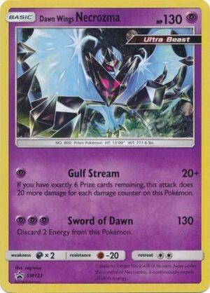 Dawn Wings Necrozma - SM123 - Pokemon Sun & Moon promo