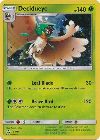 Decidueye - SM55 - Pokemon Sun & Moon promo
