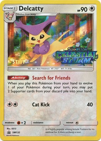 Delcatty - SM132 (Prerelease) - Pokemon Sun & Moon promo
