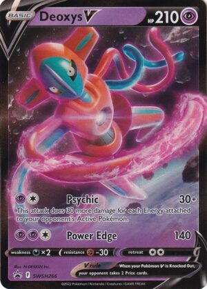 Deoxys V - SWSH266 - Pokemon Sword & Shield promo
