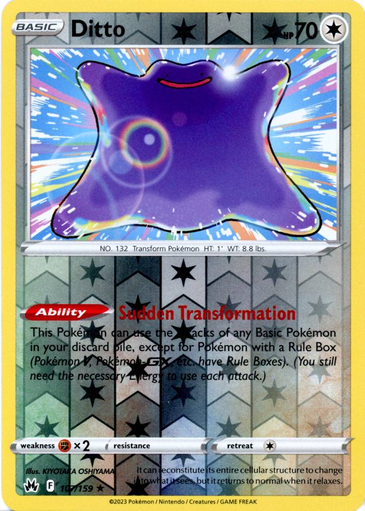 Ditto - 107/159 - Reverse