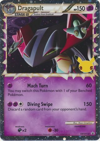 Dragapult - SWSH132 - Pokemon Sword & Shield promo