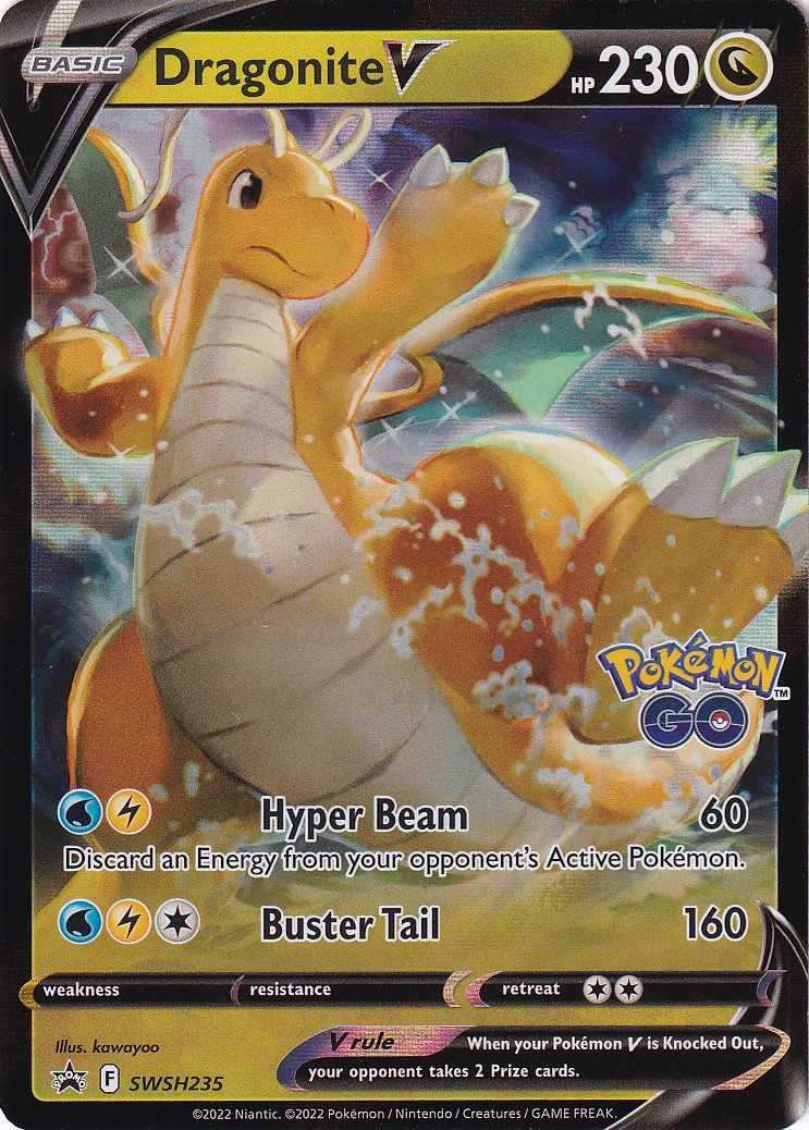 Dragonite V - SWSH235 - Pokemon Sword & Shield promo