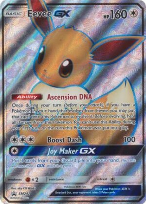 Eevee GX - SM242 - Pokemon Sun & Moon promo