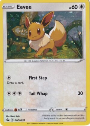 Eevee - SWSH095 - Pokemon Sword & Shield promo