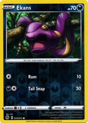 Ekans - 033/073 - Reverse