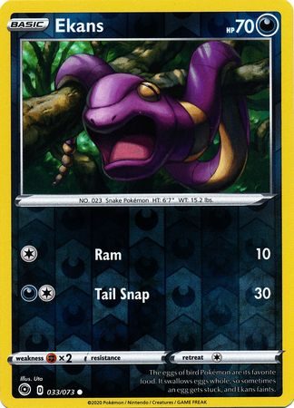 Ekans - 033/073 - Reverse