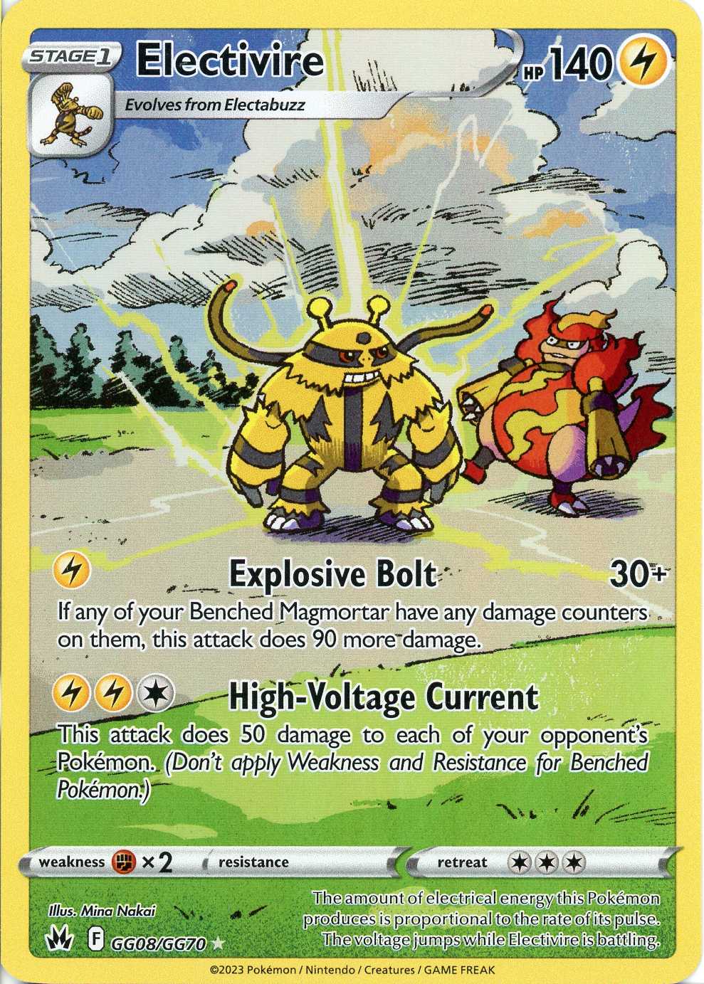 Electivire - GG08/GG70 (Holo)