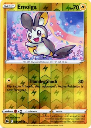 Emolga - 047/159 - Reverse
