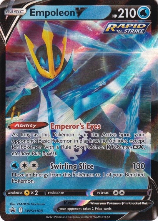 Empoleon V - SWSH108 - Pokemon Sword & Shield promo
