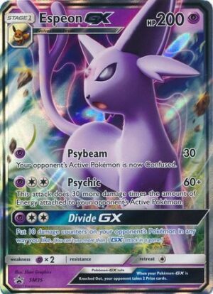 Espeon GX - SM35 - Pokemon Sun & Moon promo