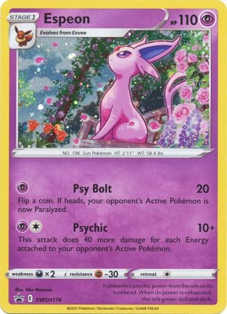 Espeon - SWSH174 - Pokemon Sword & Shield promo