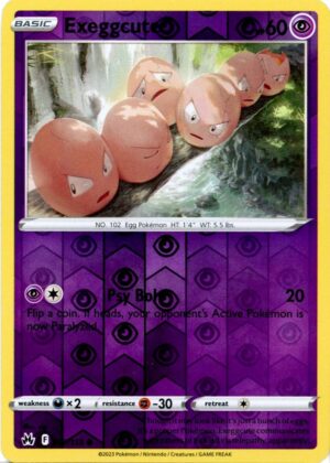 Exeggcute - 057/159 - Reverse