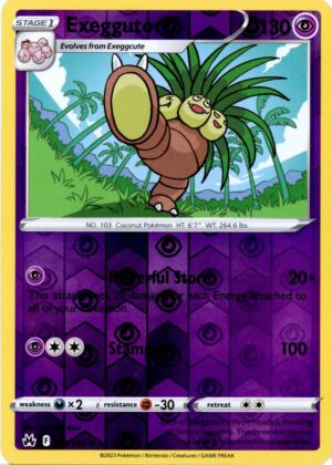 Exeggutor - 058/159 - Reverse