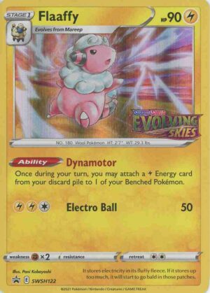 Flaaffy - SWSH122 (Prerelease) - Pokemon Sword & Shield promo