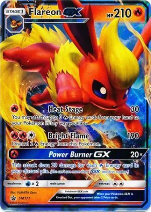 Flareon GX - SM171 - Pokemon Sun & Moon promo
