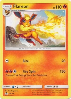 Flareon - SM186 - Pokemon Sun & Moon promo