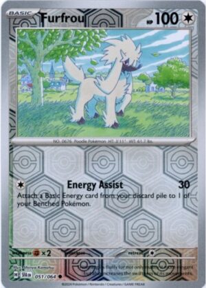 Furfrou - 051/064 - Reverse