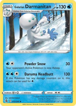 Galarian Darmanitan - 72/264