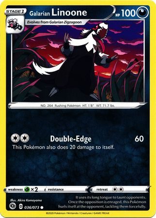 Galarian Linoone - 036/073
