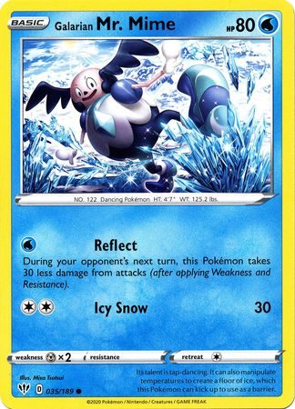 Galarian Mr. Mime - 035/189