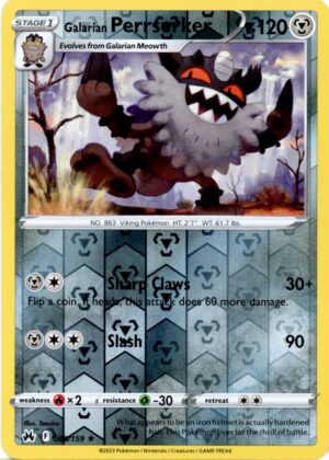 Galarian Perrserker - 085/159 - Reverse