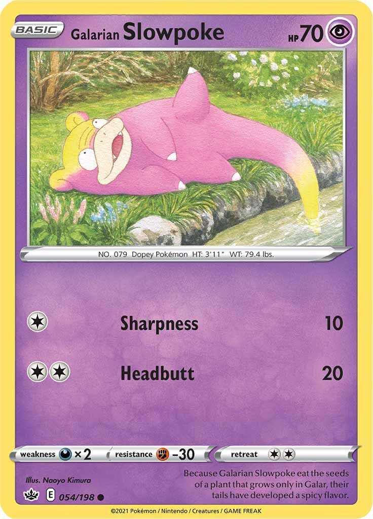 Galarian Slowpoke - 054/198