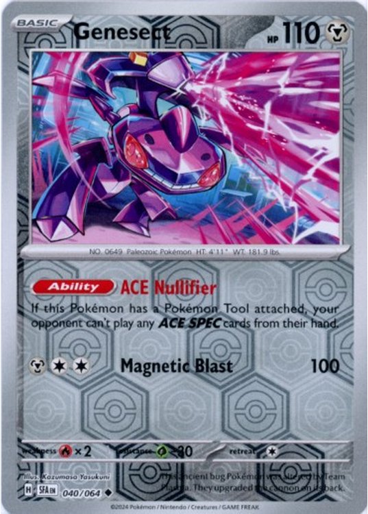 Genesect - 040/064 - Reverse