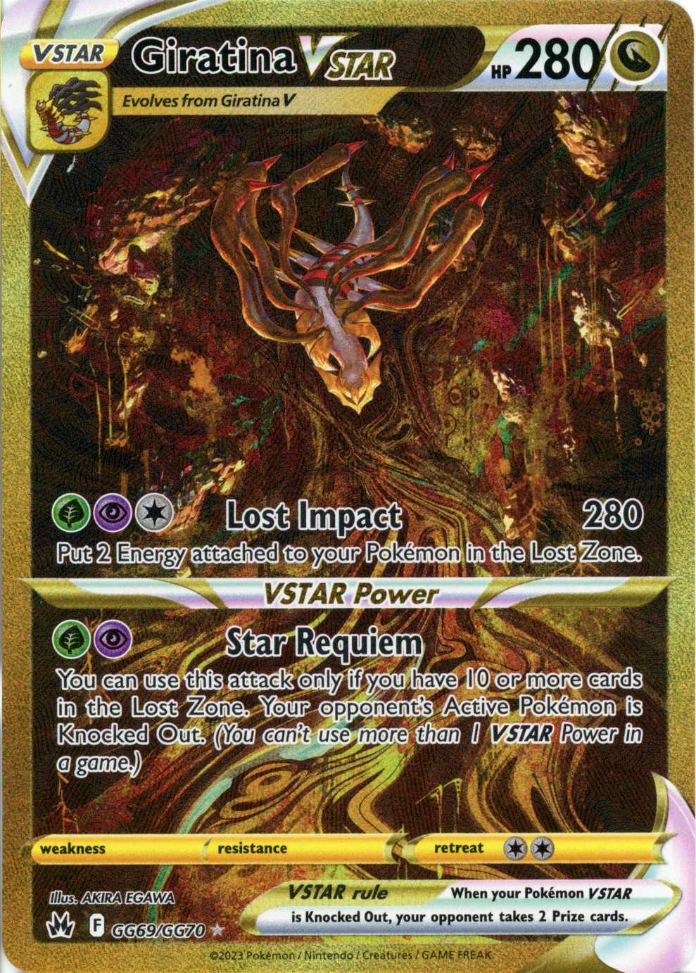 Giratina VSTAR – GG69/GG70