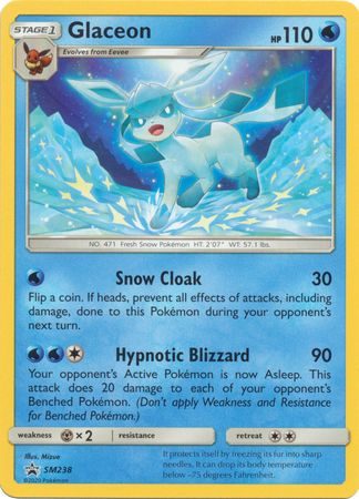 Glaceon - SM238 - Pokemon Sun & Moon promo