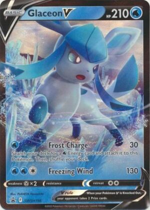 Glaceon V - SWSH196 - Pokemon Sword & Shield promo