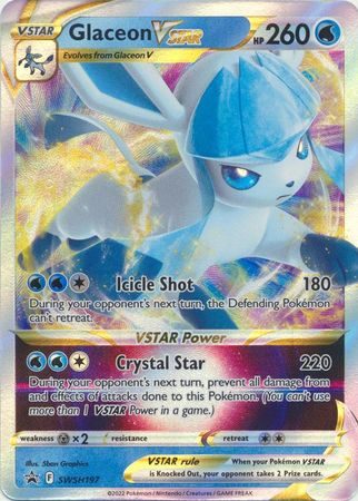Glaceon VSTAR - SWSH197 - Pokemon Sword & Shield promo