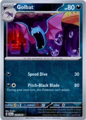 Golbat - 028/064 - Reverse