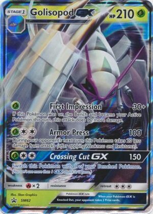 Golisopod GX - SM62 - Pokemon Sun & Moon promo