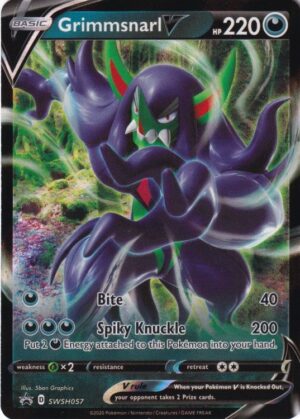 Grimmsnarl V - SWSH057 - Pokemon Sword & Shield promo
