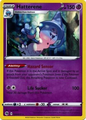 Hatterene - 020/073 (Holo)